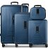  Set di valigie Essentials 14 a 4 ruote + beauty case 4 pezzi con piega elastica Variante dark blue metallic