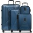  Set di valigie Essentials 14 a 4 ruote + beauty case 4 pezzi con piega elastica Variante dark blue metallic