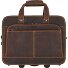  Vintage 2 ruote Carrello business 33 cm Scomparto per laptop Variante braun