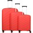  Burano 4 ruote Set di valigie 3 pezzi espandibile Variante raspberry