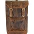 Zaino vintage retrò in pelle 42 cm Variante braun