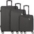 Don Carlo Set di valigie a 4 ruote 3 pz. Variante schwarz Don Carlo Set di valigie a 4 ruote 3 pz. Variante schwarz
