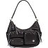  Pocket Borsa a spalla Vera Pelle 30 cm Variante nero