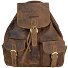  Zaino Vintage City in pelle 35 cm Variante braun
