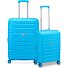  Starlight 3.0 4 ruote Set di valigie 2 pezzi con piega di espansione Variante light blue