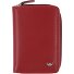  Polo Portafoglio Protezione RFID Vera Pelle 11.5 cm Variante rot