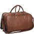  Wax Pull Up 2 ruote Borsa da viaggio Pelle 60 cm Variante cognac