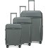  Zeleste 4 ruote Set di valigie 3 pezzi Variante ghostgrey