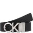  CK Metal Bombe Cintura Vera Pelle Variante ck black | 105 cm