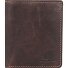  Tornado Portafoglio Protezione RFID Pelle 9 cm Variante teak brown