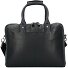  Cartella in pelle con scomparto per laptop da 39 cm Variante schwarz