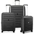  Starlight 3.0 4 ruote Set di valigie 3 pezzi con piega di espansione Variante black