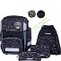 Ergolite Set di borse per la scuola 8 pezzi Variante black grey Ergolite Set di borse per la scuola 8 pezzi Variante black grey