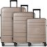  Essentials 11 4 ruote Set di valigie 3 pezzi espandibile Variante taupe