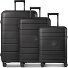  Essentials 11 4 ruote Set di valigie 3 pezzi espandibile Variante black