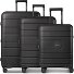  Essentials 11 4 ruote Set di valigie 3 pezzi espandibile Variante black