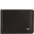  Polo Portafoglio Protezione RFID Vera Pelle 10 cm Variante dunkelbraun