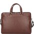  Cartella rilassata RFID in pelle 38 cm Scomparto per laptop Variante whisky