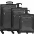  Travel Line 6400 Set di valigie a 2-4 rulli 3 pezzi. Variante schwarz I