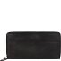  Destressed Portafoglio Protezione RFID Pelle 19 cm Variante silver grey
