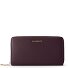  Portafoglio Bologna XL con zip in pelle 19 cm Variante burgundy