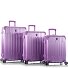  Xtrak 4 ruote Set di valigie 3 pezzi con piega di espansione Variante lavender