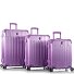  Xtrak 4 ruote Set di valigie 3 pezzi con piega di espansione Variante lavender