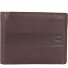  Portafoglio Mali RFID in pelle 11,5 cm Variante darkbrown