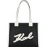 Skuare Borsa shopper 32 cm Variante black-white Skuare Borsa shopper 32 cm Variante black-white