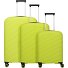  Burano 4 ruote Set di valigie 3 pezzi espandibile Variante apple green