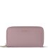  Portafoglio Bologna in pelle XL con doppia chiusura a zip, protezione RFID, 20 cm Variante rose