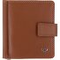  Polo Portafoglio Protezione RFID Vera Pelle 10 cm Variante cognac