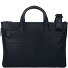  Cartella quadrata nera in pelle 42 cm Scomparto per laptop Variante nero