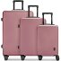  Essentials 09 3-SET 4 ruote Set di valigie 3 pezzi Variante rose