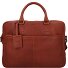  Antique Avery Cartella in pelle 40 cm Scomparto per computer portatile Variante cognac