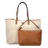  Victtoria Borsa shopper 40 cm Variante natural-cognac