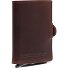 Lagos Custodia per carta di credito Protezione RFID Pelle 6.5 cm Variante brown