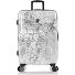  Black Camo 4 ruote Carrello M 66 cm con piega di espansione Variante black-white world map