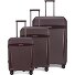 Zeleste 4 ruote Set di valigie 3 pezzi Variante decadentwine Zeleste 4 ruote Set di valigie 3 pezzi Variante decadentwine