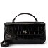  Portachiavi Marcy in pelle, 6 cm Variante black