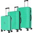 Orbita 4 ruote Set di valigie 3 pezzi con piega di espansione Variante grün Orbita 4 ruote Set di valigie 3 pezzi con piega di espansione Variante grün