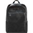  Zaino blu quadrato in pelle 39 cm Scomparto per laptop Variante black