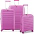 B-Flying Move 4 ruote Set di valigie 3 pezzi con piega di espansione Variante pink B-Flying Move 4 ruote Set di valigie 3 pezzi con piega di espansione Variante pink