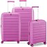  B-Flying Move 4 ruote Set di valigie 3 pezzi espandibile Variante pink