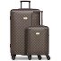  Set di valigie Palermo a 4 ruote S + L Variante dark brown 1