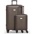  Palermo 4 ruote Set di valigie 2 pezzi Variante dark brown 1
