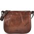  Vintage Borsa a tracolla Vera Pelle 30 cm Variante coffee