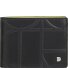  Up! Portafoglio Protezione RFID Pelle 11 cm Variante black-bright yellow