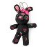 Ciondolo a forma di borsa 7 cm Variante bloom rabbit Ciondolo a forma di borsa 7 cm Variante bloom rabbit