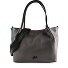  Lilly Borsa shopper S Vera Pelle 28 cm Variante lava-nero